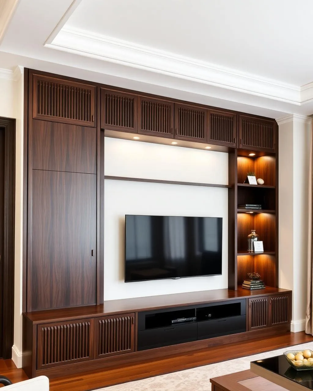 Living Room Cabinets custom cabinetry by Ultimate Cabinets