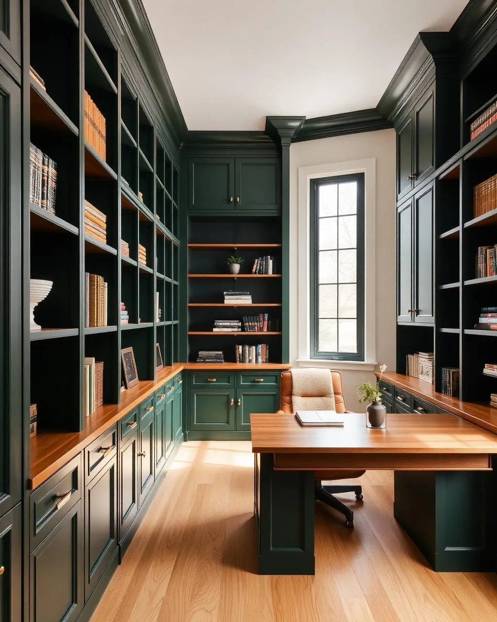 Office Cabinets custom cabinetry by Ultimate Cabinets